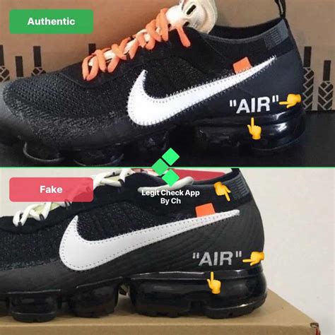 how to know if off white nike vapormax is fake|nike off white release dates.